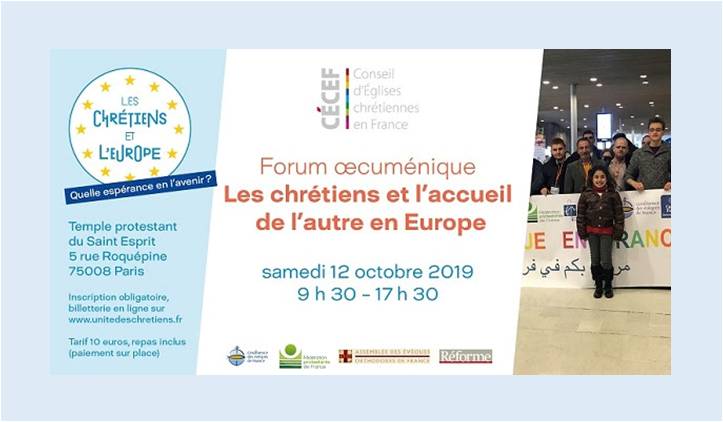 Journée œcuménique, placée sous l’égide du Conseil d’Églises chrétiennes en France