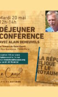 20 mai : venez assister à la conférence d'Alain Deheuvels